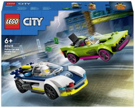 LEGO® CITY 60415 Üldözés rendőrautóval és izomautóval