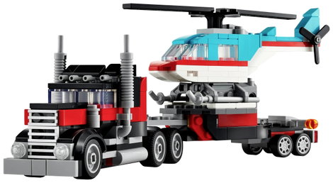 LEGO® CREATOR 31146 Alacsony rakodógép helikopterrel 2. kép