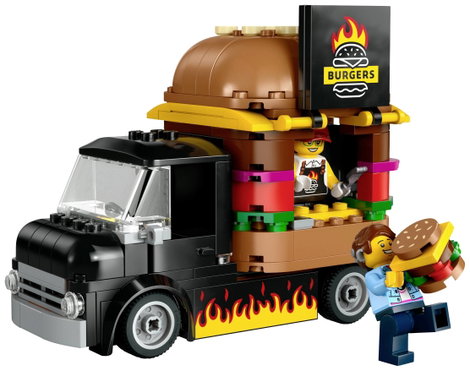 LEGO® CITY 60404 Burger teherautó 2. kép