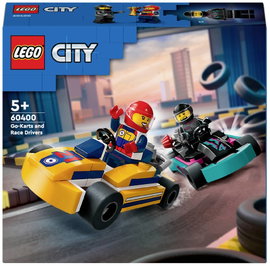 LEGO® CITY 60400 Gokartozás versenyzőkkel