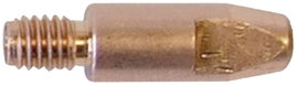 Toparc 041059 Érintkező csövek - 250 A - Ø 0,8 mm - alumínium, 10 db