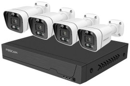 Foscam FN9108E-B4-2T LAN IP-Megfigyelő kamera készlet8 csatornás4 db kamerával3072 x 1728 pixel