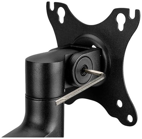 Neomounts DS60-425BL2 2 részes Monitor asztali tartó 43,2 cm (17) - 68,6 cm (27) Fekete Dönthető, Fo 11. kép