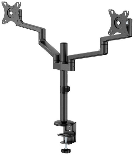 Neomounts DS60-425BL2 2 részes Monitor asztali tartó 43,2 cm (17) - 68,6 cm (27) Fekete Dönthető, Fo 14. kép