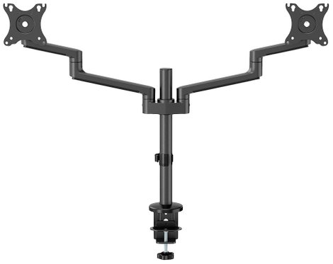 Neomounts DS60-425BL2 2 részes Monitor asztali tartó 43,2 cm (17) - 68,6 cm (27) Fekete Dönthető, Fo 15. kép