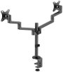 Neomounts DS60-425BL2 2 részes Monitor asztali tartó 43,2 cm (17) - 68,6 cm (27) Fekete Dönthető, Fo 16. bélyegkép