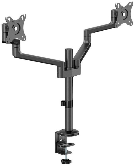 Neomounts DS60-425BL2 2 részes Monitor asztali tartó 43,2 cm (17) - 68,6 cm (27) Fekete Dönthető, Fo 17. kép