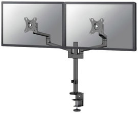 Neomounts DS60-425BL2 2 részes Monitor asztali tartó 43,2 cm (17) - 68,6 cm (27) Fekete Dönthető, Fo