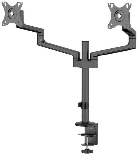 Neomounts DS60-425BL2 2 részes Monitor asztali tartó 43,2 cm (17) - 68,6 cm (27) Fekete Dönthető, Fo 2. kép