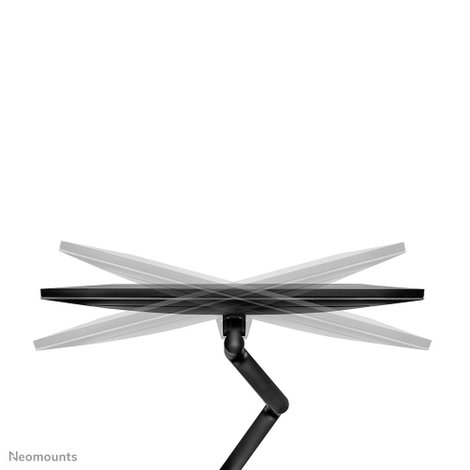 Neomounts DS60-425BL2 2 részes Monitor asztali tartó 43,2 cm (17) - 68,6 cm (27) Fekete Dönthető, Fo 7. kép