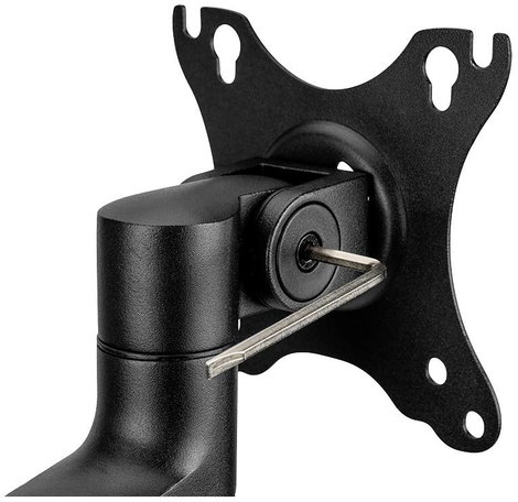 Neomounts DS20-425BL2 1 részes Monitor asztali tartó 43,2 cm (17) - 68,6 cm (27) Fekete Dönthető, Fo 15. kép