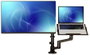 Neomounts DS20-425BL2 1 részes Monitor asztali tartó 43,2 cm (17) - 68,6 cm (27) Fekete Dönthető, Fo 17. bélyegkép