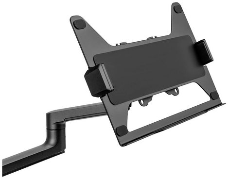 Neomounts DS20-425BL2 1 részes Monitor asztali tartó 43,2 cm (17) - 68,6 cm (27) Fekete Dönthető, Fo 6. kép
