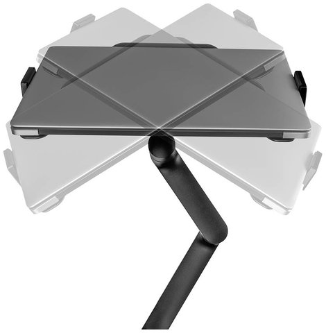 Neomounts DS20-425BL2 1 részes Monitor asztali tartó 43,2 cm (17) - 68,6 cm (27) Fekete Dönthető, Fo 8. kép