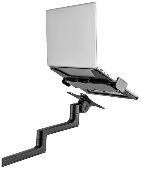Neomounts DS20-425BL2 1 részes Monitor asztali tartó 43,2 cm (17) - 68,6 cm (27) Fekete Dönthető, Fo 9. kép