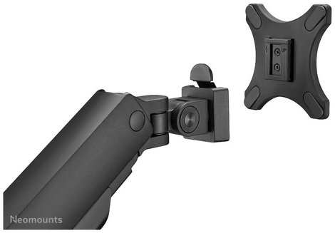 Neomounts DS70S-950BL1 1 részes Monitor asztali tartó 43,2 cm (17) - 124,5 cm (49) Fekete Dönthető, 12. kép
