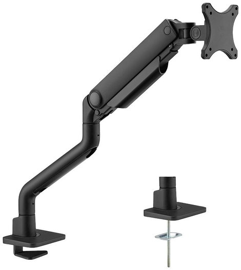 Neomounts DS70S-950BL1 1 részes Monitor asztali tartó 43,2 cm (17) - 124,5 cm (49) Fekete Dönthető, 17. kép
