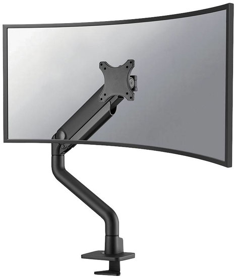 Neomounts DS70S-950BL1 1 részes Monitor asztali tartó 43,2 cm (17) - 124,5 cm (49) Fekete Dönthető,