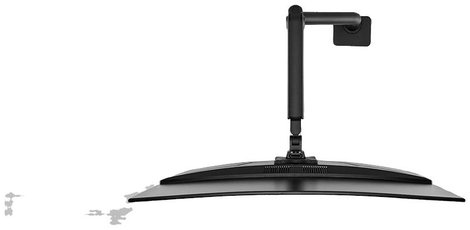 Neomounts DS70S-950BL1 1 részes Monitor asztali tartó 43,2 cm (17) - 124,5 cm (49) Fekete Dönthető, 6. kép