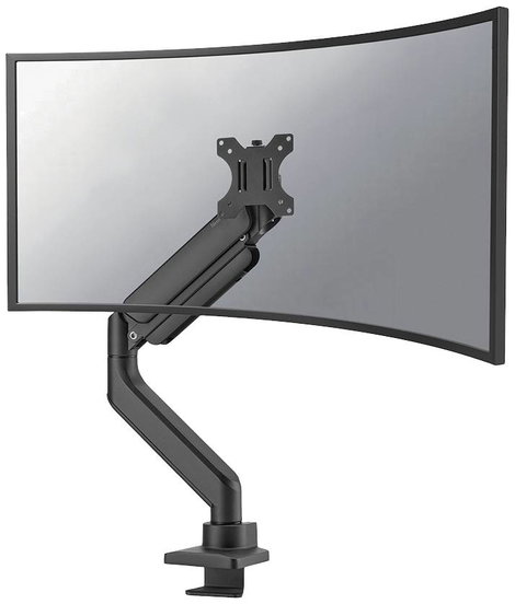 Neomounts DS70PLUS-450BL1 1 részes Monitor asztali tartó 43,2 cm (17) - 124,5 cm (49) Fekete Dönthet