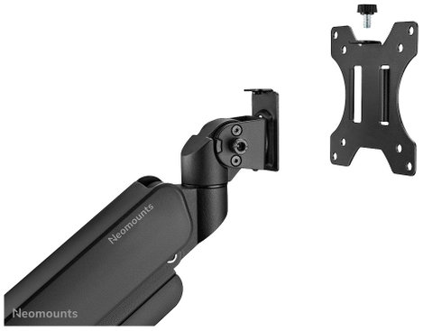 Neomounts DS70PLUS-450BL1 1 részes Monitor asztali tartó 43,2 cm (17) - 124,5 cm (49) Fekete Dönthet 7. kép