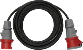 Brennenstuhl 1167740 Áram Hosszabbítókábel Fekete 10.00 m H07RN-F 5G 2,5 mm²
