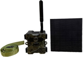 Technaxx TX-189 Vadmegfigyelő kamera 4G képátvitel, No-Glow LED-ek, Hangfelvevő Zöld-barna, Zöld-fek