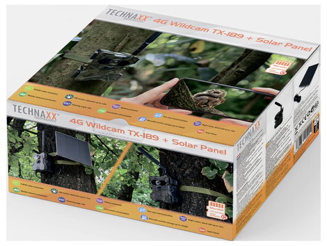 Technaxx TX-189 Vadmegfigyelő kamera 4G képátvitel, No-Glow LED-ek, Hangfelvevő Zöld-barna, Zöld-fek 3. kép