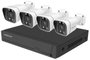 Foscam neu FNA108E-B4-2T LAN IP Megfigyelő kamera készlet 8 csatornás 4 db kamerával 3840 x 2160 pix bélyegkép