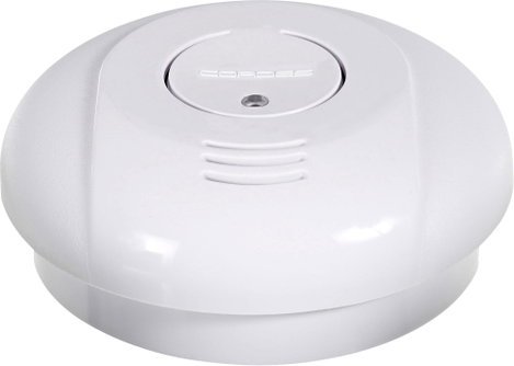 Cordes Haussicherheit CC-5/evo10 Füstjelző 10 éves elemélettartammal Elemekről üzemeltetett 2. kép