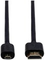 Obsbot HDMI Csatlakozókábel HDMI mikro D dugó, HDMI-A dugó 1.50 m Fekete 230373 HDMI kábel 2. bélyegkép