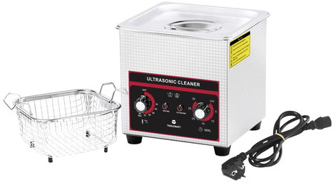 Ultrahangos tisztító fűtéssel és tisztítókosárral 160 W 1,3 l, TOOLCRAFT USC-130 7. kép