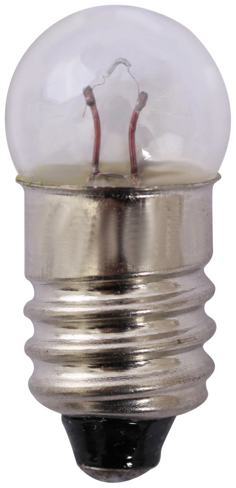 Quadrios 23O185 Gömbizzó, kerékpárizzó 2.5 V 0.75 W Foglalat E10 Fehér 1 db