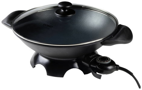 DOMO DO8708W DO8708W Elektromos wok Fekete