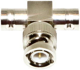 Mueller Electric BU-P3285 Adapterdugó BNC dugó - BNC aljzat Sárgaréz