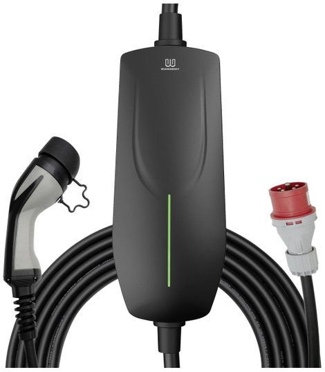 E-autó mobil töltőállomás 2. típus 2. üzemmód 16 A 11 kW, Wissenergy P60 2. kép