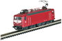 MiniTrix 16431 N A DB AG, MHI BR 143 villamos mozdonya bélyegkép