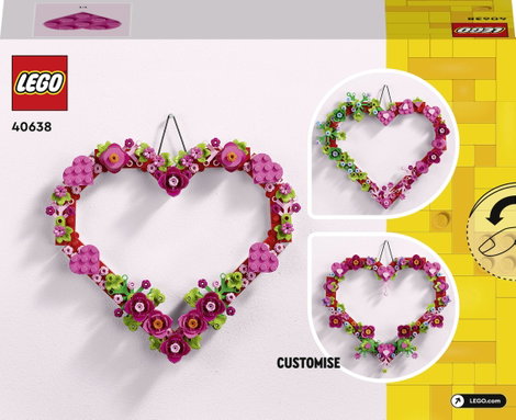 40638 LEGO® ICONS™ Szív dekoráció 3. kép