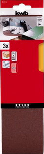 kwb 912515 Csiszolószalag készlet Szemcsézet (num) 150 (H x Sz) 533 mm x 75 mm 3 db 2. bélyegkép