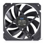 Alphacool Core PWM-Lüfter 2.500 U/min Számítógépház ventilátor Fekete (Sz x Ma x Mé) 120 x 25 x 120 2. bélyegkép