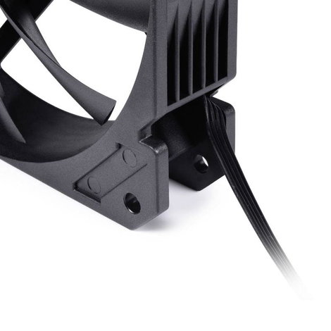 Alphacool Core PWM-Lüfter 2.500 U/min Számítógépház ventilátor Fekete (Sz x Ma x Mé) 120 x 25 x 120 3. kép