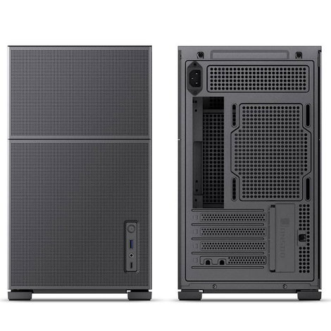Jonsbo D31 MESH Mikro torony Ház, Gaming doboz Fekete 4. kép