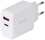 LINDY 30W USB Type A & C Charger USB-s töltőkészülék 30 W Beltér Kimenetek száma: 2 x USB-C®, USB-A bélyegkép