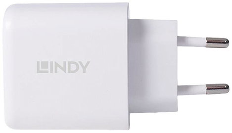 LINDY 30W USB Type A & C Charger USB-s töltőkészülék 30 W Beltér Kimenetek száma: 2 x USB-C®, USB-A 5. kép