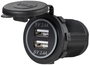 VOLTCRAFT USB dupla aljzat 12-24V 4,8A 12/24 V 2. bélyegkép