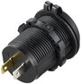VOLTCRAFT USB dupla aljzat 12-24V 4,8A 12/24 V 3. bélyegkép