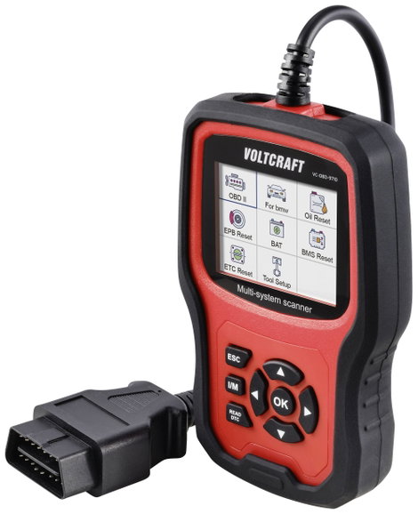 VOLTCRAFT VC-OBD-9710 OBD II diagnosztikai eszköz VC-14616100 2. kép
