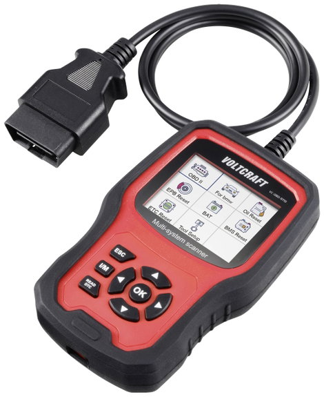 VOLTCRAFT VC-OBD-9710 OBD II diagnosztikai eszköz VC-14616100 3. kép