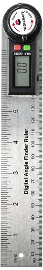 TOOLCRAFT TO-8706177 Digitális szögmérő 360 ° 2. bélyegkép