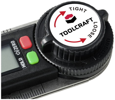 TOOLCRAFT TO-8706177 Digitális szögmérő 360 ° 5. kép